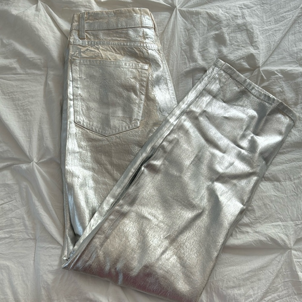 ZARA SILVER JEANS